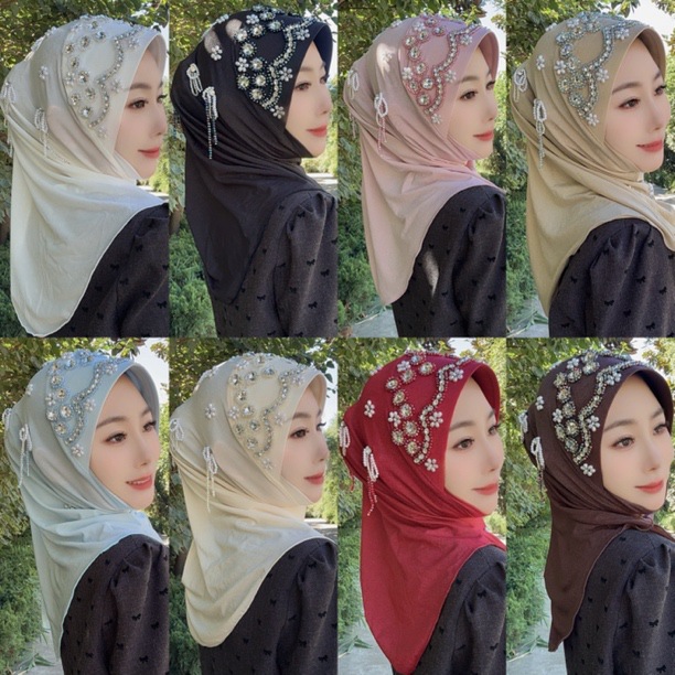 New Ethnic Fashion - Yeni Afrika Etnik Şapkalar Müslüman Kadınlar
