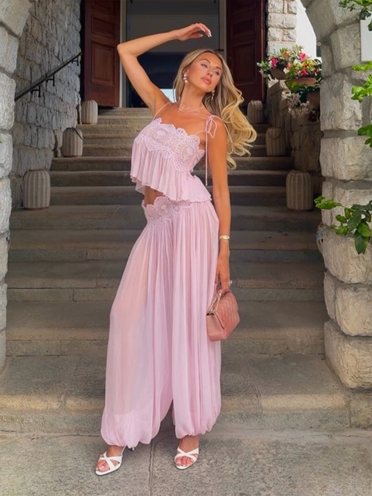 Ethnic Fashion Design - 2026 Yaz Modası Kare Yaka Fırfırlı