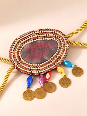 Altın Rengi İpli Bel Kemeri, E - Ethnic Fashion Co In incelemesi ve fiyatı